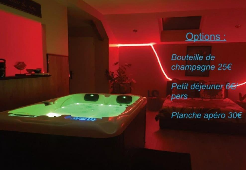 Bulles Etoilees Appartement Avec Jacuzzi Prive Montrevel-en-Bresse Dış mekan fotoğraf